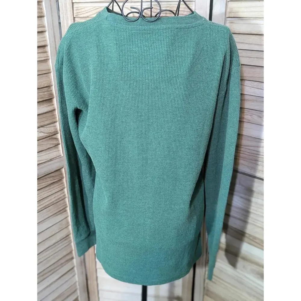 Architect Jean‎ Company Men's Long Sleeve T-shirt size M,  Green
